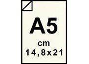 carta Carta ShiroFavini, AlgaCartaEcologica, AVORIO, 120gr, a5 Avorio, formato a5 (14,8x21cm), 120grammi x mq BRA271a5