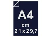carta Cartoncino Burano Favini. 290gr COBALTO Blu Cobalto 66, formato A4 (21x29,7cm), 290grammi x mq.