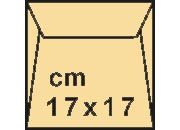 carta Buste con strip Prisma Bi-marcato Favini  Camoscio, formato Q1 (17x17cm), 120grammi x mq bra781Q1