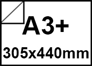 carta Carta BindakoteCOVER MonolucidoBIANCO, a3+ 300gr White, FAVINI, formato a3+ (30,5x44cm), 300grammi x mq.