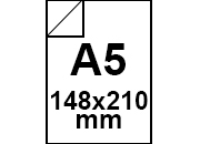 carta CartaChimica RICEVENTE BIANCO, a5, 60gr Autocopiante. Ultimo foglio CF60 formato a5 (14,8x21cm), 60grammi x mq bra1944a5