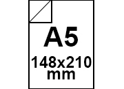 carta Cartoncinochimica RICEVENTE BIANCO, a5 125gr Autocopiante.Ultimo foglio CF128 formato a5 (14,8x21cm), 125grammi x mq.