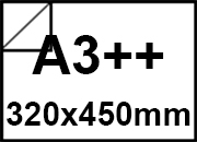 carta Cartoncino Digitale per stampa laser a colori Bianco, formato sra3 (32x45cm), 280grammi x mq.