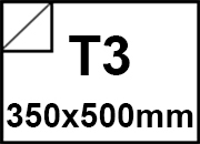carta Cartoncino UsoManoBIANCO, t3, 285gr Formato t3 (35x50cm), 285grammi x mq.