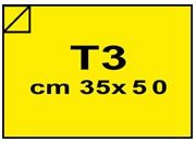 carta Cartoncino SirioFedrigoni GIALLO-LIMONE. t3 115gr Formato t3 (35x50cm), 115grammi x mq BRA198t3