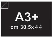 carta Cartoncino SUMO Favini, A3+, 1,5mm NERO, formato A3+(30.5x44cm), spessore 1.5mm, 1050grammi x mq.