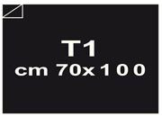 carta CartoncinoModigliani Cordenons, t1, 260gr, NERO Formato t1 (70x100cm), 260grammi x mq BRA1031t1