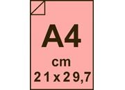 Cartoncino Favini, Schedografia, 140 g/m², A4, ROSA bra262