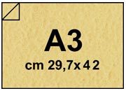 carta Carta MarinaPergamenata, Oro, a3, 90gr Formato a3 (29,7x42cm), 90grammi x mq bra654a3