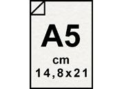 carta Cartoncino MarinaPergamenata, Perla a5, 175gr Formato a5 (14,8x21cm), 175grammi x mq bra667a5