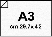 carta Cartoncino Melange NEVE, a3 120gr Neve, formato a3 (29,7x42cm), 120grammi x mq bra1107a3