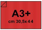 carta Cartoncino Twill ROSSO, 240gr, a3+ Rosso, formato a3+ (30,5x44cm), 240grammi x mq bra694a3+