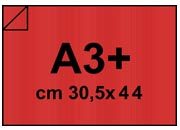 carta Cartoncino Twill ROSSO, 240gr, a3+ Rosso, formato a3+ (30,5x44cm), 240grammi x mq.