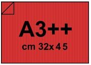 carta Cartoncino Twill ROSSO, 240gr, sra3 Rosso, formato sra3 (32x45cm), 240grammi x mq bra694sra3