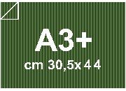 Cartoncino Favini, Twill, 240 g/m², A3+, VERDE bra698a3+