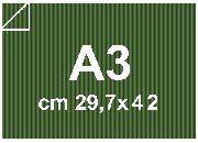 Cartoncino Favini, Twill, 240 g/m², A3, VERDE bra698a3