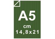 Cartoncino Favini, Twill, 240 g/m², A5, VERDE bra698a5