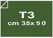 carta Cartoncino Twill VERDE, 360gr, t3 Verde, formato t3 (35x50cm), 360grammi x mq.
