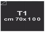 carta CartoncinoDal Cordenons, t1, 200gr, NERO Camoscio, formato t1 (70x100cm), 200grammi x mq BRA157t1