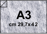 carta Cartoncino Twist Favini Argento, formato A3 (29,7x42cm), 290grammi x mq bra1831A3