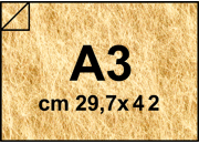 carta Cartoncino Twist Favini Oro, formato A3 (29,7x42cm), 290grammi x mq bra1832A3