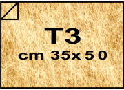 carta Cartoncino Twist Favini Oro, formato T3 (35x50cm), 120grammi x mq.