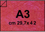 carta Cartoncino Twist Favini Rosa, formato A3 (29,7x42cm), 290grammi x mq.