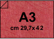 carta Cartoncino Twist Favini Rosso, formato A3 (29,7x42cm), 120grammi x mq bra1823A3