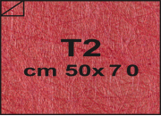 carta Cartoncino Twist Favini Rosso, formato T2 (50x70cm), 120grammi x mq bra1823T2