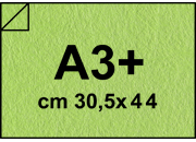 carta Cartoncino Twist Favini Verde, formato A3+ (30,5x44cm), 290grammi x mq bra1839A3+