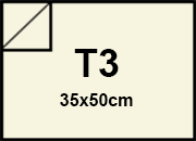 carta CartoncinoFavini, Aralda, Avorio, 120gr-mq, t3 formato t3 (35x50cm), 120grammi x mq bra1403t3