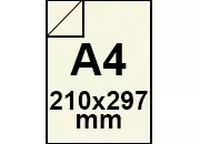  CartoncinoModiglianiCordenons, A4, 145gr, BIANCO(Avorio), xCertificatiRSPP bra607.