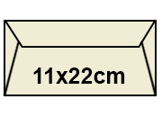 carta Buste Gommate Prisma Bi-marcato Favini  AVORIO, formato C4g (11x22cm), 120grammi x mq bra776C4g