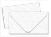 carta PERGAMENA, 10 buste + 10 biglietti in carta pergamenata BIANCO Biglietto: 69x106mm 180gr/mq, Busta: 76x110mm 90gr/mq SCIB0794bi