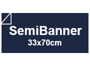 carta Cartoncino SUMO Favini, SemiBanner, 1mm BLU SCURO, formato SB (33.3x70cm), spessore 1mm, 700grammi x mq.