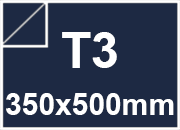 Cartoncino Favini, Sumo (1 mm), 700 g/m², T3, BLU SCURO BRA100T3