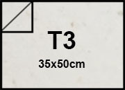 carta Cartoncino REMAKE Favini, 520gr, OYSTER AVORIO, formato T3 (35x50cm), 520grammi x mq BRA567T3