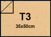 carta Cartoncino REMAKE Favini, 120gr, SAND formato T3 (35x50cm), 120grammi x mq BRA106T3