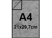 carta Cartoncino REMAKE Favini, 250gr, SMOKE formato A4 (21x29,7cm), 250grammi x mq BRA387
