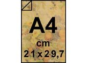 carta CartaDaPacco Millerighe FRUTTA 80gr A4 Formato A4 (21x29,7cm), 80grammi x mq.