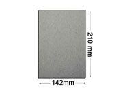 legatoria Quadranti per volumi cartonati formato A5,  spessore 2mm, dimensioni 142x210mm.