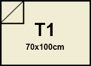 carta Cartoncino Carta telata Favini Avorio, formato T1 (70x100cm), 120grammi x mq bra1210T1