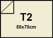 carta Cartoncino Carta telata Favini Avorio, formato T2 (50x70cm), 120grammi x mq bra1210T2