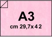 carta Carta Raso ROSA, a3, 84gr Formato a3 (29,7x42cm), 84grammi x mq bra123a3