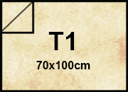 carta Cartoncino MarinaPergamenata, CONCHIGLIA, t1, 240gr formato t1 (70x100cm), 240grammi x mq.