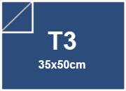carta CartaLiscia Zanders bluCHIARO, 125gr, t3 per rilegatura, cartonaggio, formato t3 (35x50cm), 125 grammi x mq.
