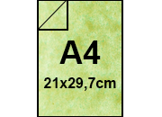 carta Cartoncino MarinaPergamenata, ALGA, A4, 175gr formato A4 (21x29,7cm), 175grammi x mq bra332