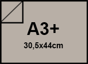 carta Cartoncino The Tube Favini DUST, 340gr, a3+ GRIGIO CHIARO, formato a3+ (30,5x44cm), 2s: patinato su due lati, 340grammi x mq bra1797a3+
