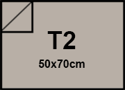 carta Cartoncino The Tube Favini DUST, 340gr, t2 GRIGIO CHIARO, formato t2 (50x70cm), 2s: patinato su due lati, 340grammi x mq bra1797t2