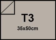 Cartoncino Favini, The Tube 1S, 120 g/m², T3, DUST bra1779t3